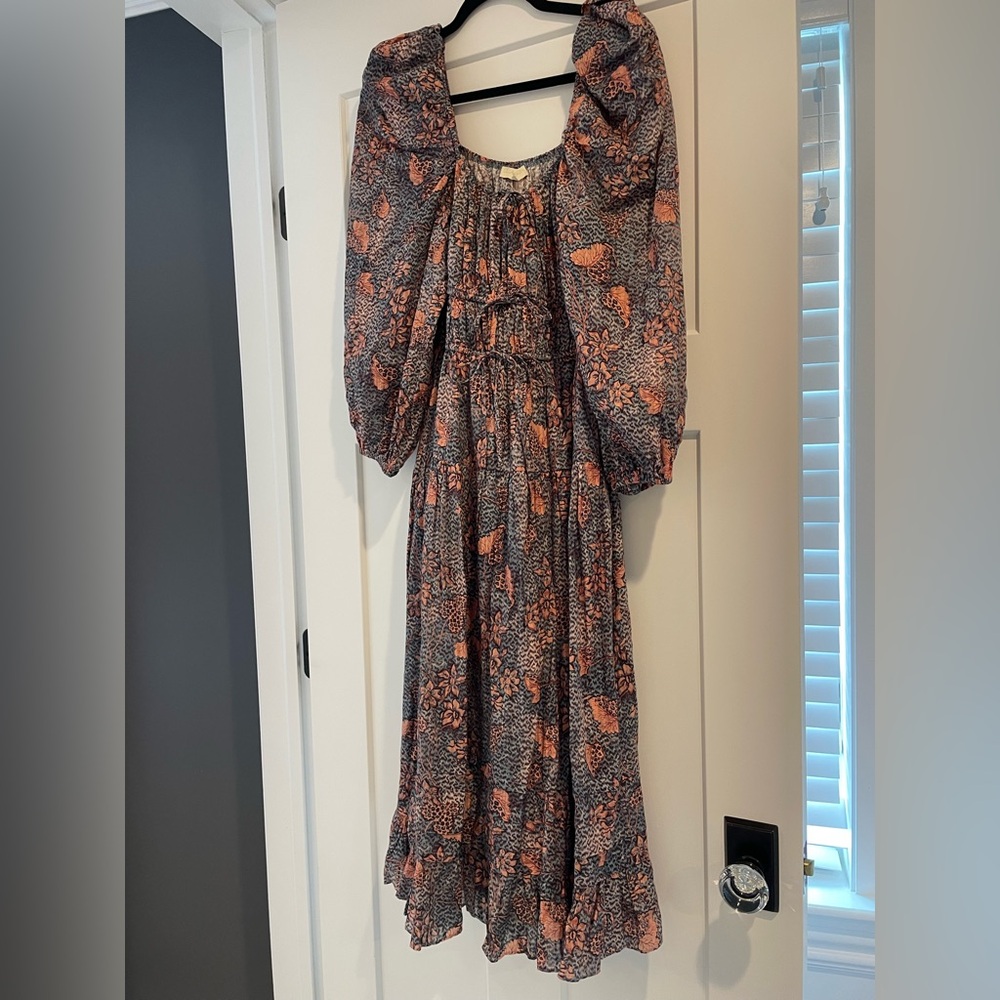Ulla Johnson Puff sleeve dress size M